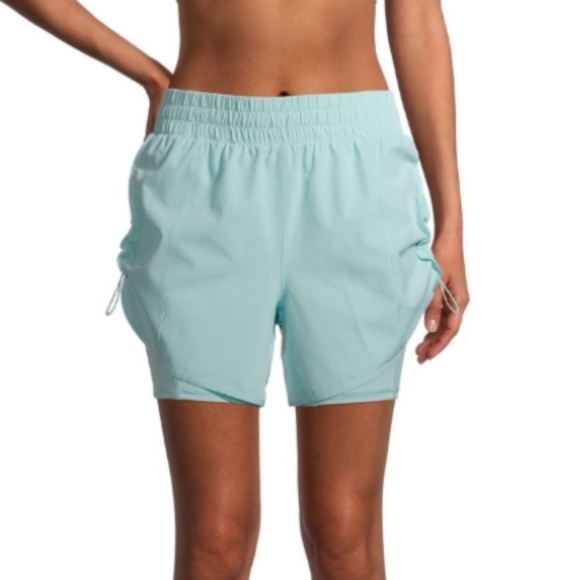 Avia Shorts Avia Womens Running Shorts With Side Bungees And Bike